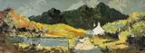 Eryri by Charles Wyatt Warren, oil on board, sold Jul 2024