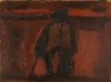 Untitled by Will Roberts, oil on canvas, sold Jul 2024