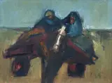 Cockle Cart by Will Roberts, oil on canvas, sold Jul 2024