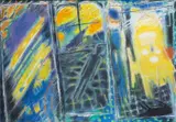 From Inside No. 1 by Ernest Zobole, oil on canvas, sold Jul 2024