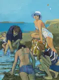 Large by Claudia Williams, oil on canvas, sold Jul 2024