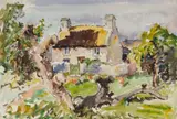 Untitled by Will Evans, watercolour, sold Jul 2024