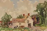 Untitled by Will Evans, watercolour, sold Jul 2024
