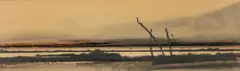 Untitled by Roger Cecil, watercolour and pencil, sold Jul 2024