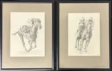 Comprising ' by Fran Saunders, pencil, sold Dec 2025