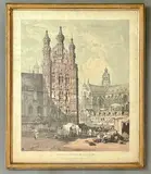 Hotel de Ville, at Louvain by J C Stadler, engraving, offered Dec 2025