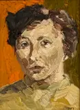 Toit by Jan du Toit, 2001, oil on canvas, sold Nov 2025