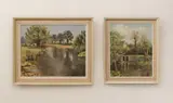 Untitled by P. Erdmann, oil on board, sold Nov 2025