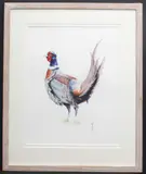 Cotswolds Pheasant by Jasmine Jennings, watercolour on paper, sold Nov 2025