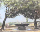 Roma by Erna Plachte, pastel, offered Nov 2025