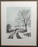 Cold Road by George Guest, etching, offered Nov 2025