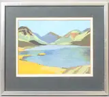 Wastwater by Margery Stephenson, oil on board, sold Oct 2025