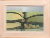 Naunton, North Cotswolds by Jill Jeffrey, pastel, sold Aug 2025