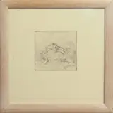 Frog by Avishai Russell, etching, offered Jun 2025