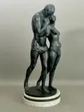 Deep green-grey by Maximilian Krejca, bronze, sold Jun 2025