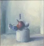 Cornflower & Lavender by Kate Lynch, oil on board, sold May 2025
