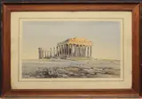 The Parthenon by Angelos Giallinas, watercolour, sold May 2025