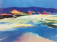 Beachscape Sutherland by Donald Hamilton Fraser, print (other), sold May 2025