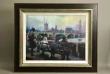 Embankment by Christian Hook, print, sold Jul 2021