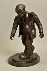 Pie eyed ballet by Alexander Millar, bronze, sold Jul 2021