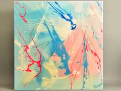 Pretty blue girl - john legend by Antonio Russo, oil, sold Jun 2021