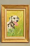 Dalmatian by Vladimir Belsky, oil on canvas, offered Jun 2021