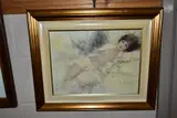 comprising GIGI (LUIGI) ROCCA (ITALIAN 1952), a semi nude female figure in by Paintings And Prints, oil on canvas, sold Jun 2021