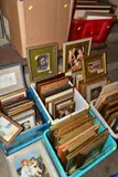 various subjects including prints of paintings, Van Gogh, pre- by Seven Boxes Of Framed Prints, print (other), sold Jun 2021