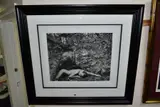Nude asleep by John Swannell, print, sold Jun 2021