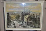 Walsall town by R W Dickens, watercolour on paper, sold Jun 2021