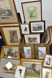 to include a pair of W Sands watercolours of coastal villages, size by Paintings And Prints Etc, watercolour, sold Jun 2021