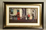 Crisp cold london morning by Rolf Harris, print, sold Jun 2021