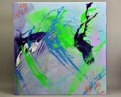 Beckham - the gentlemens collection by Antonio Russo, mixed media on canvas, sold May 2021