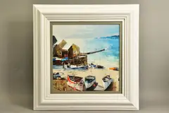 Reflections, sennen cove by Tom Butler, print, sold May 2021