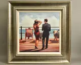 Treading the boards by Mark Spain, print, sold May 2021