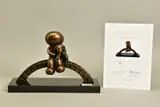 Watching the world go by by Doug Hyde, bronze, sold May 2021