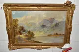 Loch shiel by Francis E. Jamieson, oil on canvas, sold May 2021