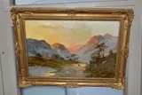 Old road, glencoe by Francis E. Jamieson, oil on canvas, sold May 2021
