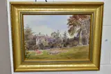 White lodge, richmond park, surrey by William Cheesman, watercolour on paper, sold May 2021