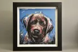 Dirty dog by Samantha Ellis, print, sold May 2021