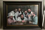 Settling old rivalries by Vincent Kamp, print, sold May 2021