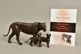 Cub scouts by Michael Simpson, bronze, sold May 2021