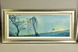 Mist on the thames by Rolf Harris, print, sold Apr 2021