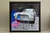 Maserati a6g/54 by Markus Haub, mixed media on canvas, sold Apr 2021