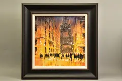 Eiffel reflections by Peter J. Rodgers, watercolour on paper, sold Apr 2021
