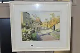 Cray wharfale by William Shone, watercolour on paper, offered Apr 2021