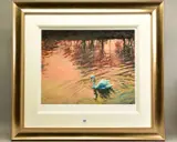'SWAN IN THE MORNING', an artist proof print 2/20, signed to lower by Rolf Harris, print, sold Apr 2021