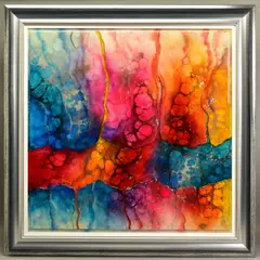 Ammolite by Kerry Darlington, mixed media, sold Mar 2021