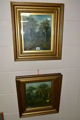 Untitled by G. Thompson, oil, sold Mar 2021