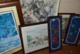 comprising Beth Altabas print of Bridgewater, Roy Miller print 'The Snow by Paintings And Prints, print, sold Mar 2021